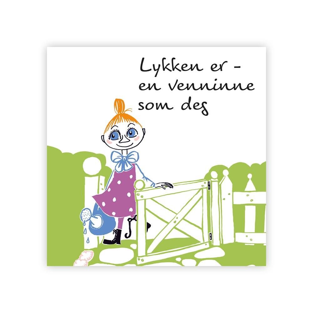 Mummi dobbeltkort - Lykken er 7,5cm