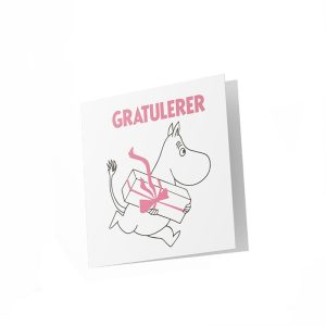Mummi dobbeltkort - Gratulerer 7,5cm