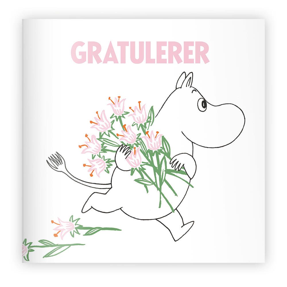 Mummi dobbeltkort - Gratulerer 12 cm