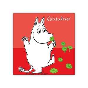Mummi dobbeltkort - Gratulerer 7,5 cm
