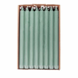 Kronelys 100% Stearin 2,2x28 Sage