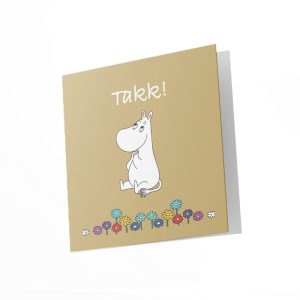 Mummi dobbeltkort - Takk 12cm