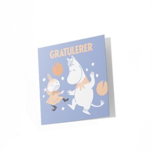 Mummi dobbeltkort - Gratulerer 7,5 cm
