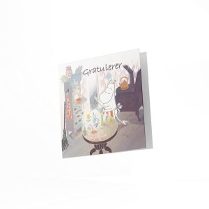 Mummi dobbeltkort - Gratulerer 12 cm