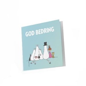 Mummi dobbeltkort - God bedring 7,5 cm