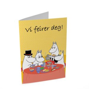 Mummi dobbeltkort - Vi feirer 17cm