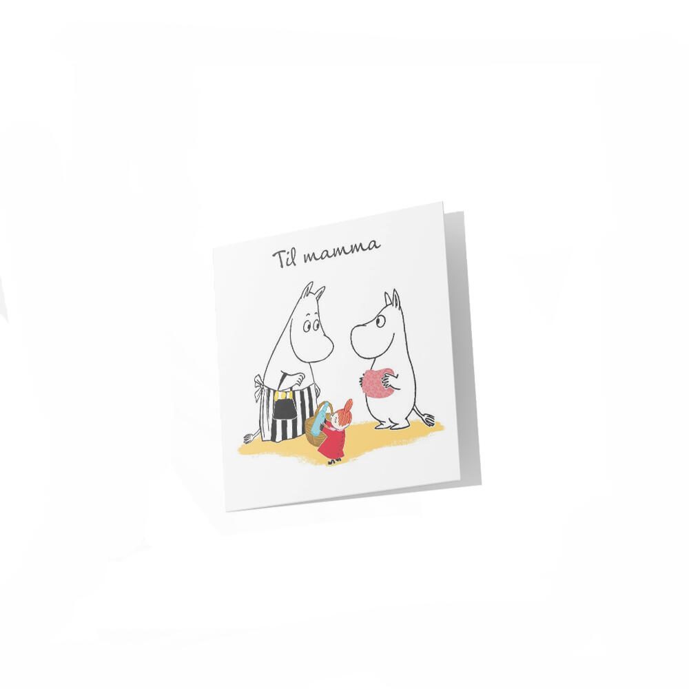 Mummi dobbeltkort - Til mamma 7,5 cm