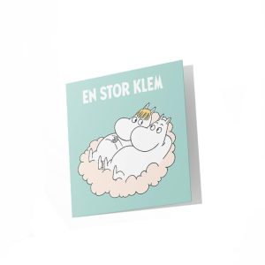 Mummi dobbeltkort - En stor klem 7,5 cm