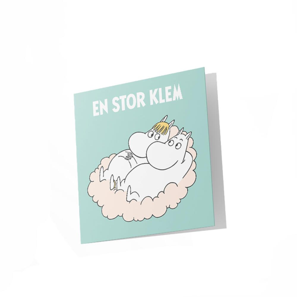Mummi dobbeltkort - En stor klem 7,5 cm