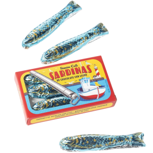 Sardiner - Lys sjokolade 30%