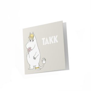 Mummi dobbeltkort - Takk 7,5 cm