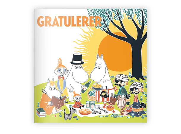 Mummi dobbeltkort - Gratulerer 12 cm