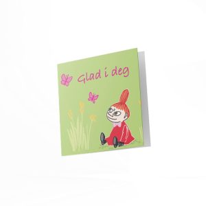 Mummi dobbeltkort - Glad i deg 12cm