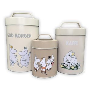 Mummi Oppbevaringsbokser sett av 3 stuks
