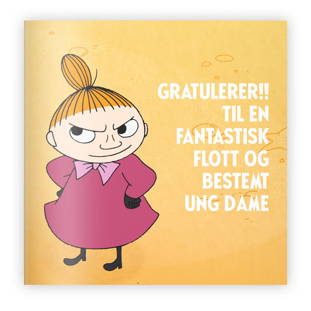 Mummi dobbeltkort - Gratulerer til en 12cm
