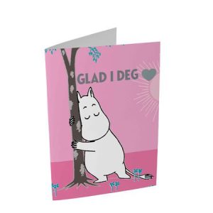 Mummi dobbeltkort - Glad i deg 17cm