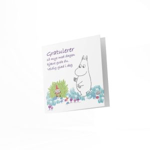 Mummi dobbeltkort -  Gratulerer med dagen 12 cm