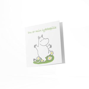 Mummi dobbeltkort - Du er min lykkepille 12cm
