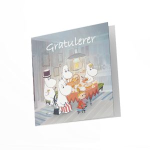 Mummi dobbeltkort - Gratulerer 12 cm