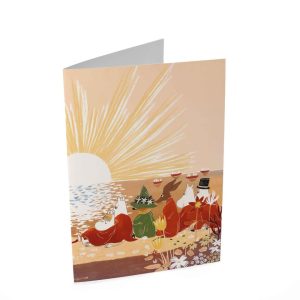 Mummi dobbeltkort - Solnedgang 17cm