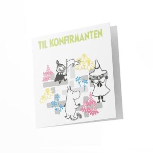 Mummi dobbeltkort - Til konfirmanten 12 cm