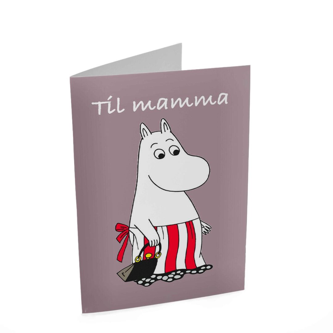 Mummi dobbeltkort - Til mamma 17 cm
