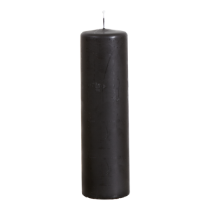 SKYLINE Pillar candle, Black