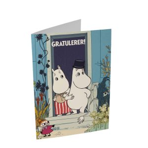 Mummi dobbeltkort - Gratulerer 17cm