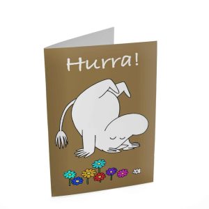 Mummi dobbeltkort -  Hurra 17 cm