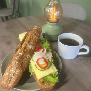 Baguette Ost/Skinke