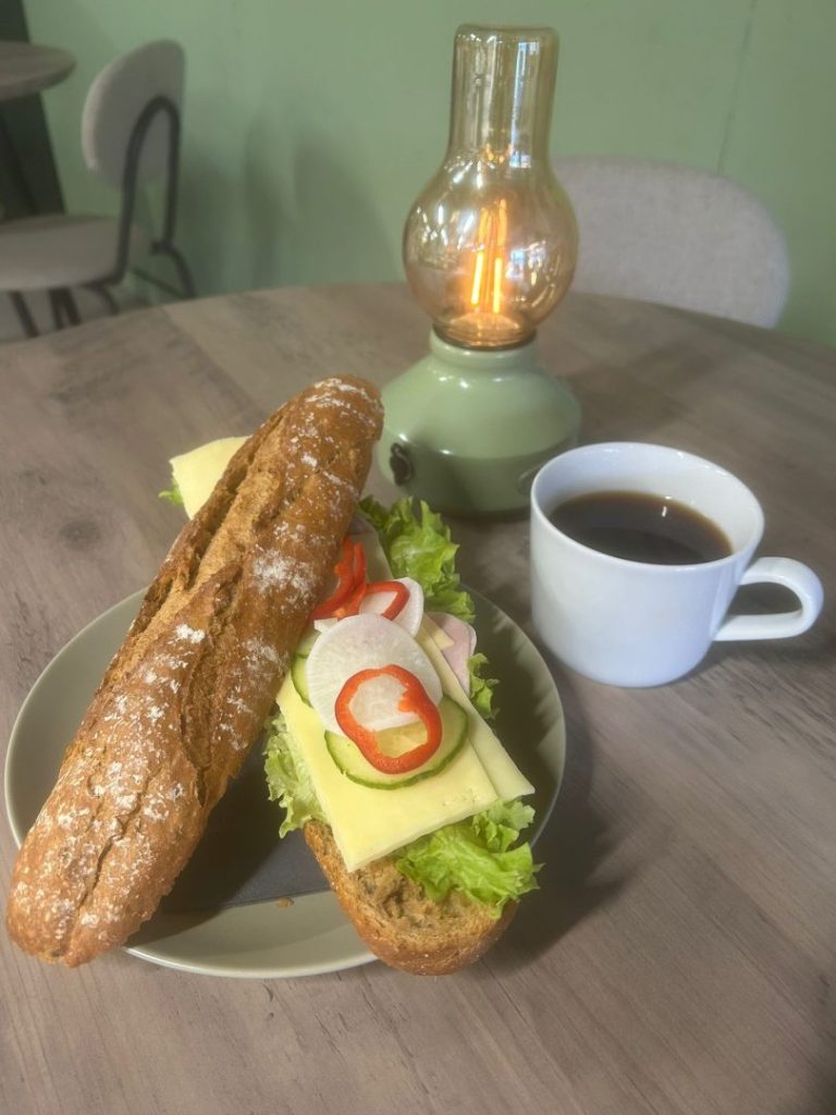 Baguette Ost/Skinke