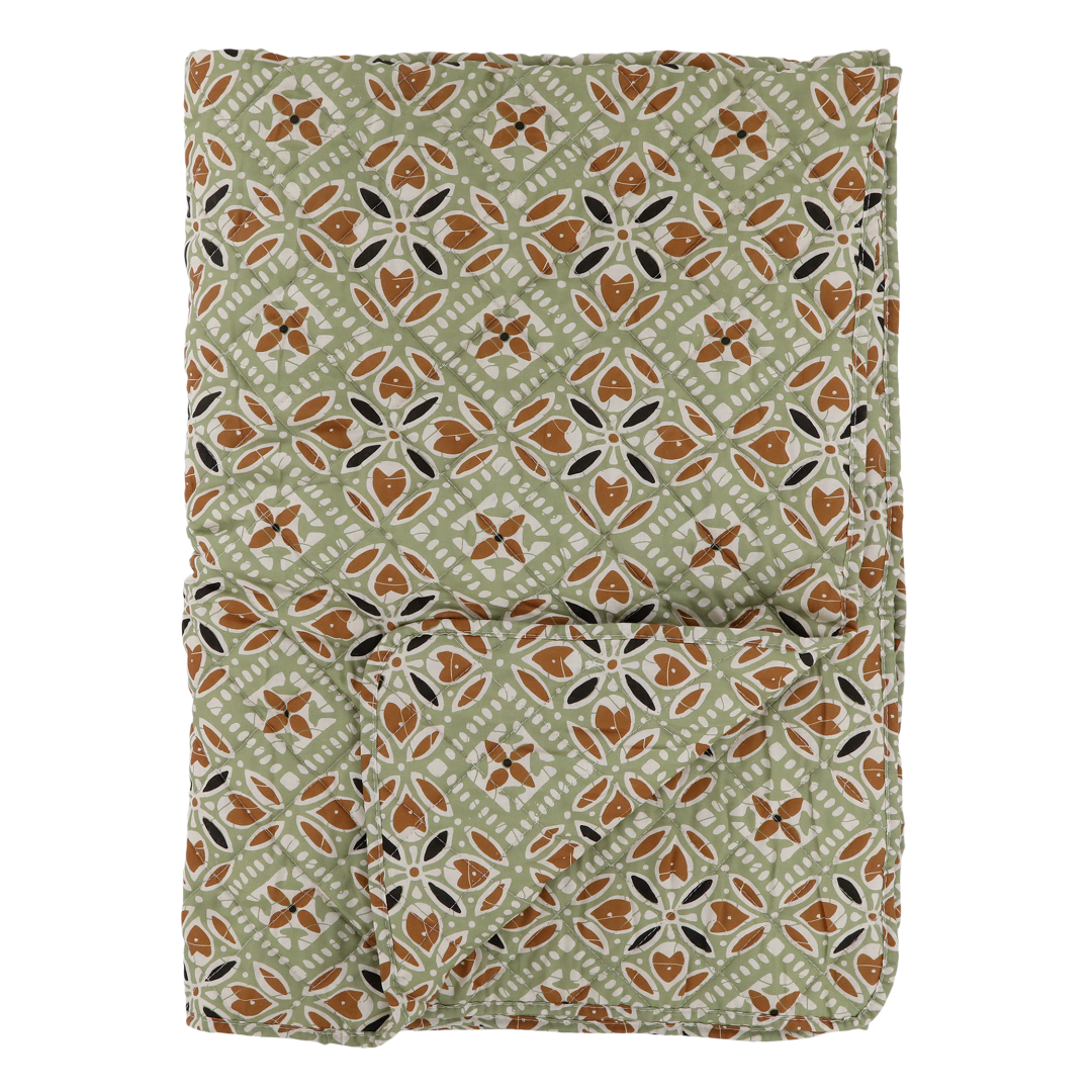 Aix Quilt med batikkmønster