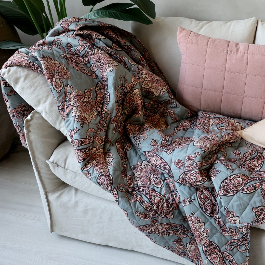 Aix Quilt med paisleymønster - Bilde 2