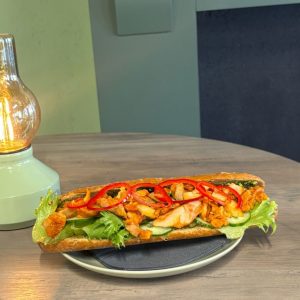 Baguette Kylling Pesto