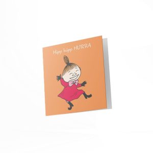 Mummi dobbeltkort -  Hipp hipp Hurra 12cm