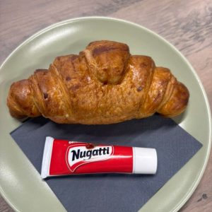 Croissant med Nugatti