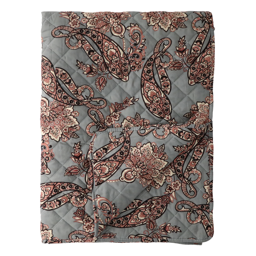 Aix Quilt med paisleymønster