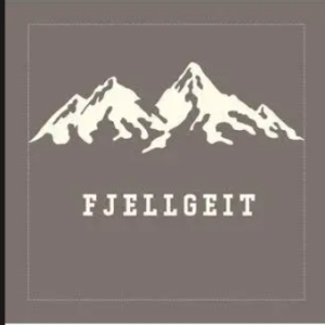 Serviett Fjellgeit brun Lunsjserviett 20 stk 3-lags 33x33cm