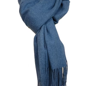 Cashmere scarf denim