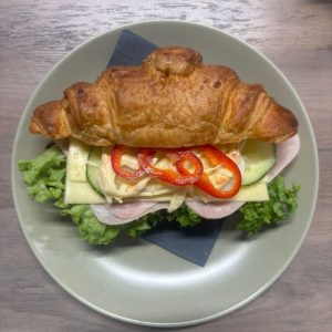 Croissant med Ost/Skinke