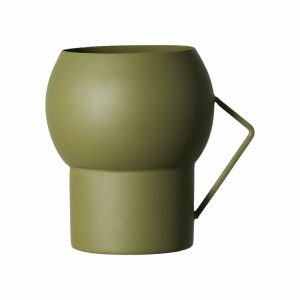 Savoi vase green L15 W19 H18,5