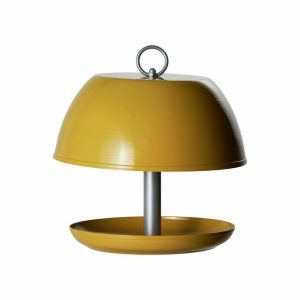 Birdie bird feeder yellow d23 h25