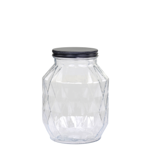 Opbevaringsglas m. diamantudskæring 3020 ml