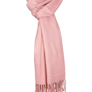 Cashmere scarf gammel rosa
