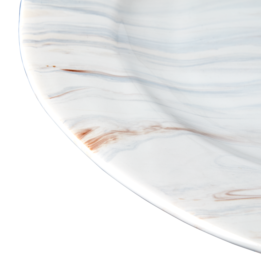 AMELIA Tallerken – Marmorert (37 cm) - Bilde 4