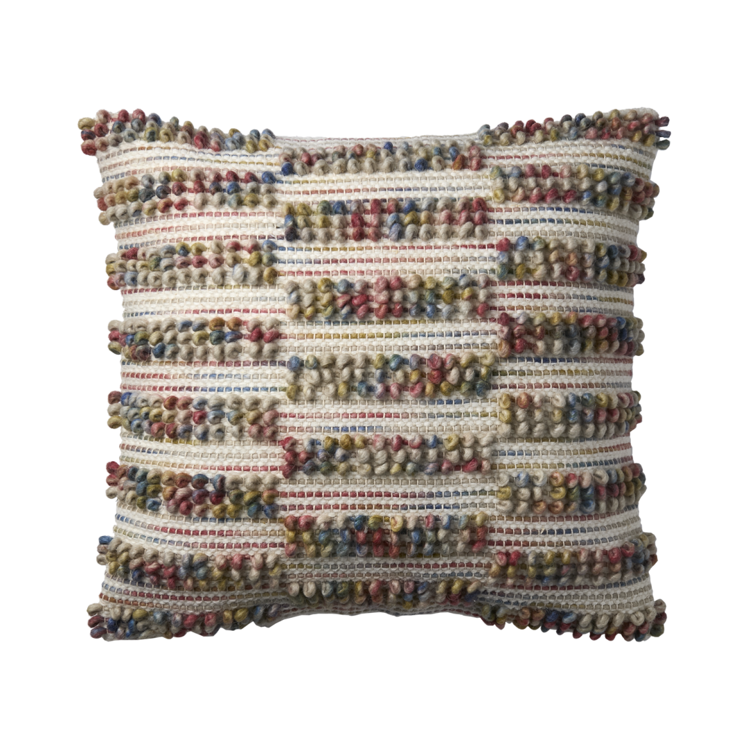 Putetrekk SANDRA – Flerfarget 50 × 50 cm