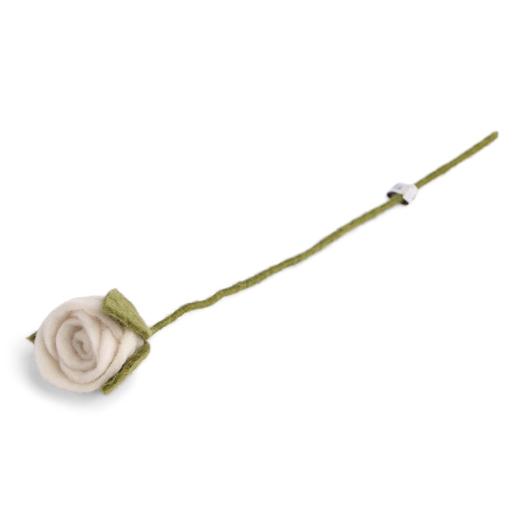 Rose – Hvit 34 cm
