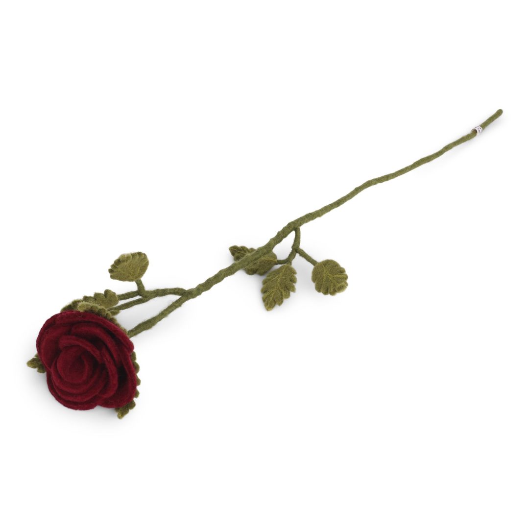 Lang rød rose – 60 cm - Bilde 2